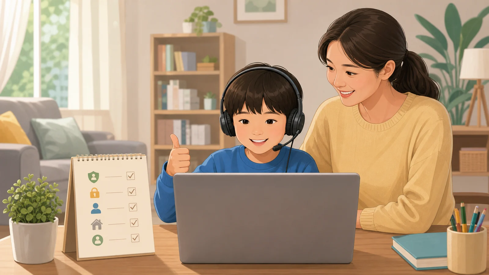 화상수업 안전 체크리스트: 시작 전 보호자가 확인할 6가지